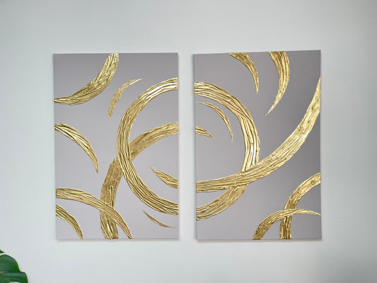 Infinity. Set of 2 96x60cm each