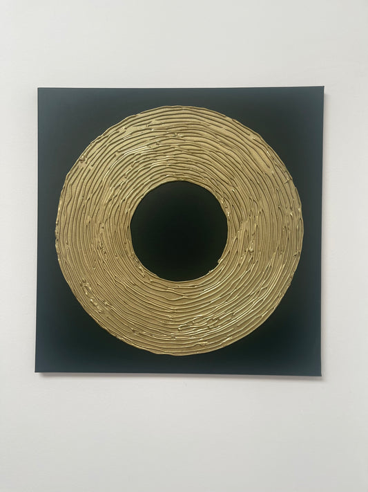 Sold. THE CIRCLE 51x51cm