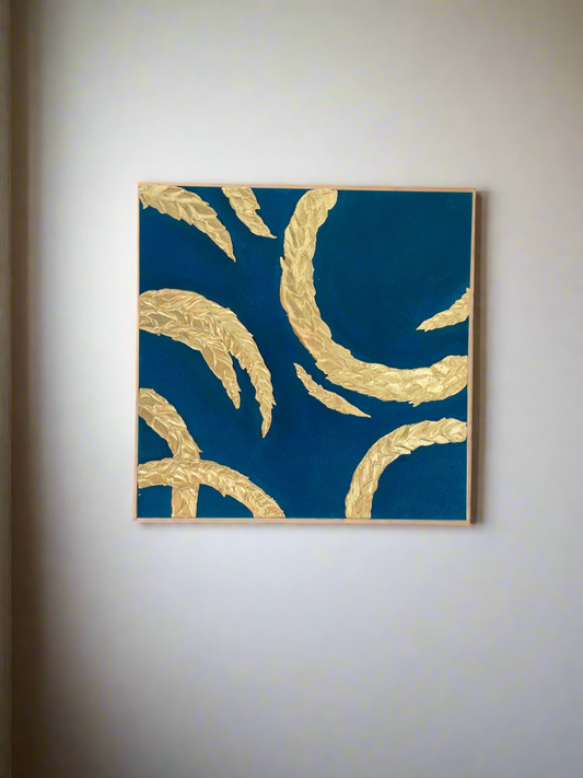 Sold! Gold Laurel 51x51